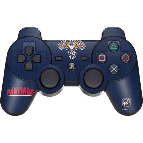 NHL Florida Panthers Distressed PS3 Dual Shock wireless controller Skin