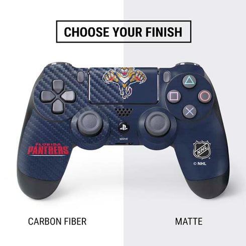 NHL Florida Panthers Distressed PS4 Controller Skin