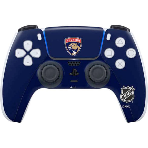 NHL Florida Panthers Distressed PS5 Controller Skin