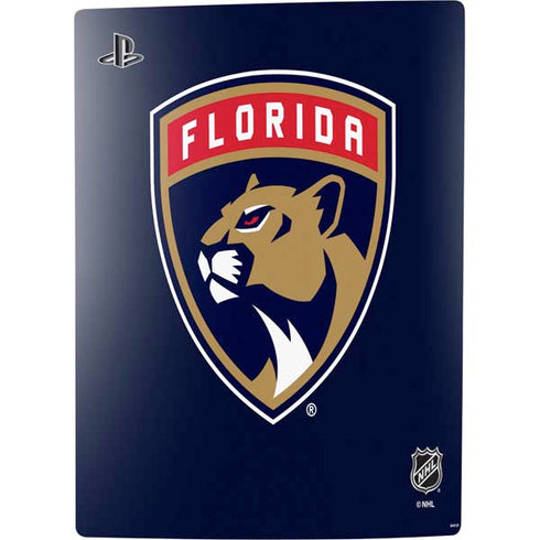 NHL Florida Panthers Distressed PS5 Digital Edition Console Skin