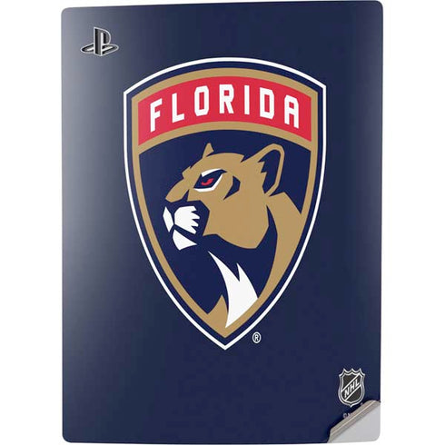NHL Florida Panthers Distressed PS5 Digital Edition Console Skin