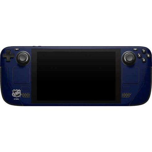 NHL Florida Panthers Distressed Steam Deck Handheld Gaming Computer Skin