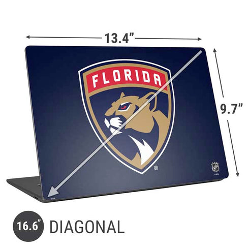 NHL Florida Panthers Distressed Universal Laptop 16.6in (13.4 x 9.7in) Skin