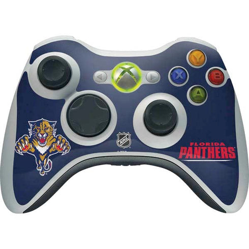 NHL Florida Panthers Distressed Xbox 360 Wireless Controller Skin