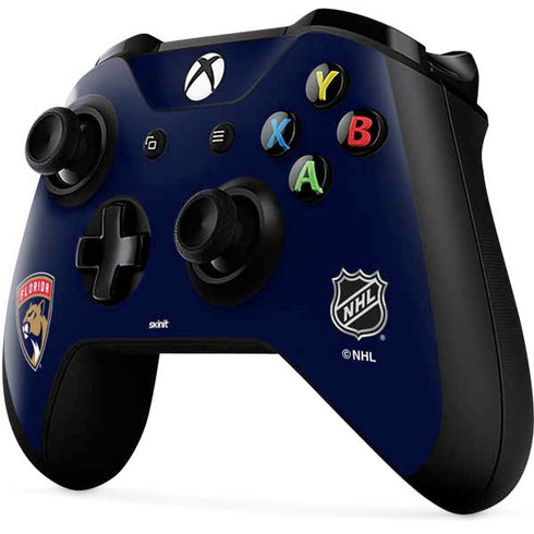 NHL Florida Panthers Distressed Xbox One X Controller Skin