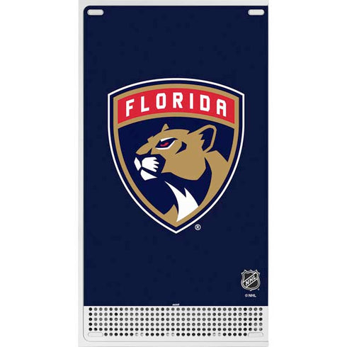 NHL Florida Panthers Distressed Xbox Series S Console Skin