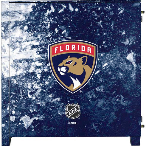 NHL Florida Panthers Frozen Corsair 4000D Tempered Glass Mid-Tower ATX Case Skin