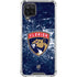 NHL Florida Panthers Frozen Galaxy A12 Clear Case