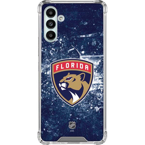 NHL Florida Panthers Frozen Galaxy A13 5G Clear Case