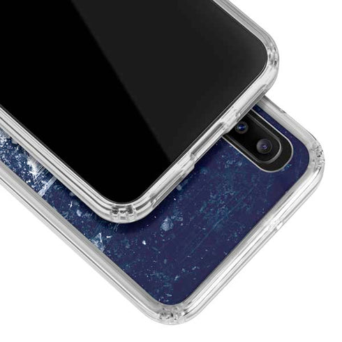 NHL Florida Panthers Frozen Galaxy A30 Clear Case