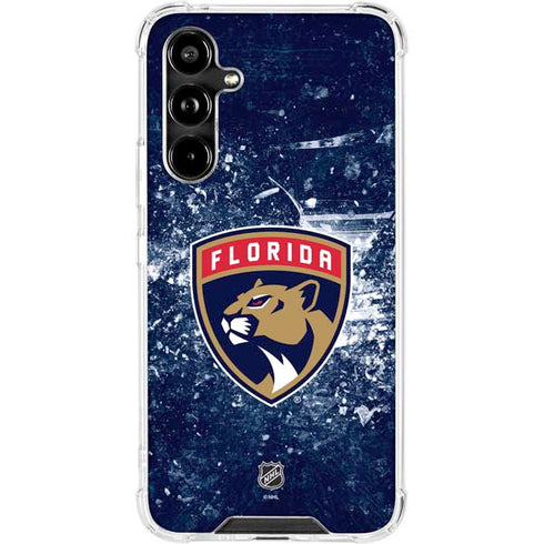 NHL Florida Panthers Frozen Galaxy A54 5G Clear Case