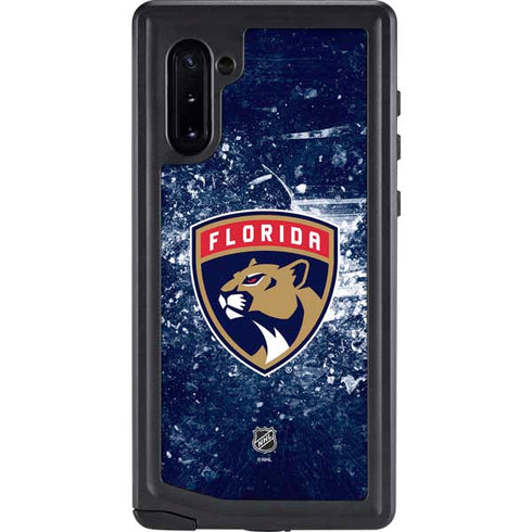 NHL Florida Panthers Frozen Galaxy Note 10 Waterproof Case