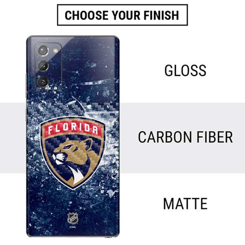 NHL Florida Panthers Frozen Galaxy Note20 5G Skin