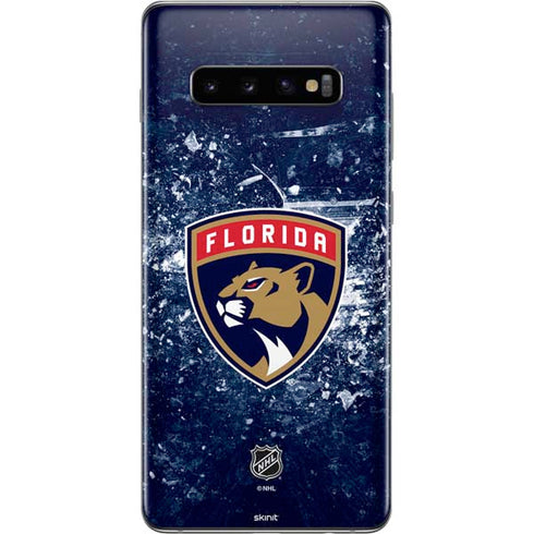 NHL Florida Panthers Frozen Galaxy S10 Plus Skin