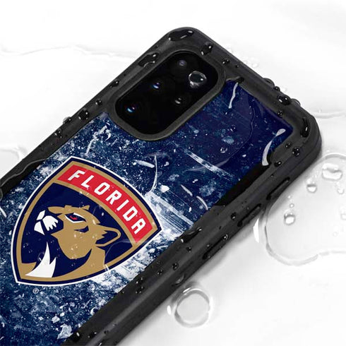 NHL Florida Panthers Frozen Galaxy S20 Plus Waterproof Case