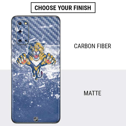 NHL Florida Panthers Frozen Galaxy S20 Skin