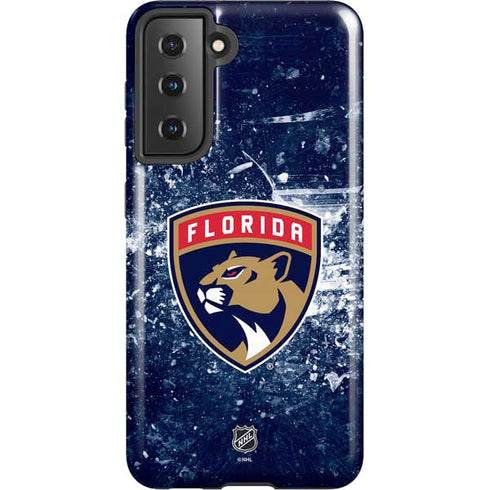 NHL Florida Panthers Frozen Galaxy S21 5G Pro Case