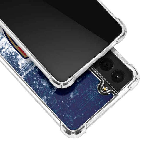 NHL Florida Panthers Frozen Galaxy S21 FE Clear Case