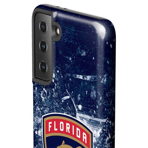 NHL Florida Panthers Frozen Galaxy S21 FE Pro Case