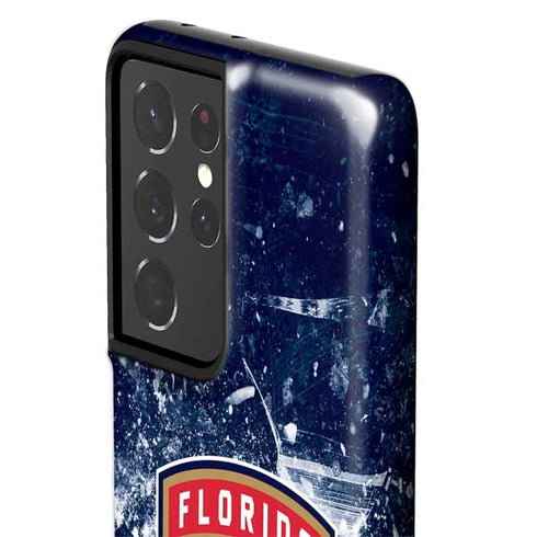 NHL Florida Panthers Frozen Galaxy S21 Ultra 5G Pro Case