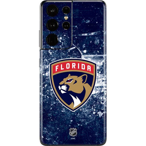NHL Florida Panthers Frozen Galaxy S21 Ultra 5G Skin