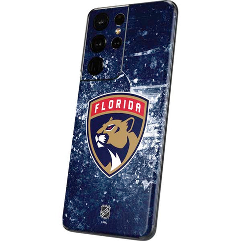 NHL Florida Panthers Frozen Galaxy S21 Ultra 5G Skin