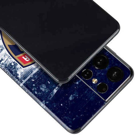 NHL Florida Panthers Frozen Galaxy S21 Ultra 5G Skin
