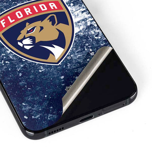 NHL Florida Panthers Frozen Galaxy S22 Skin