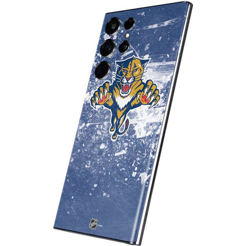 NHL Florida Panthers Frozen Galaxy S22 Ultra Skin