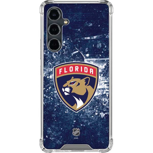 NHL Florida Panthers Frozen Galaxy S23 FE Clear Case