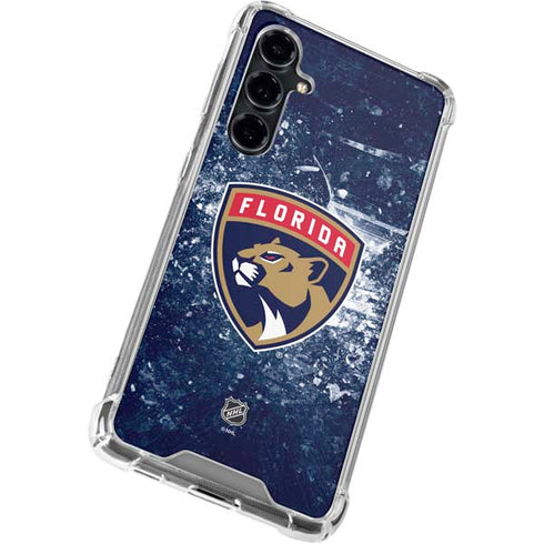NHL Florida Panthers Frozen Galaxy S23 FE Clear Case
