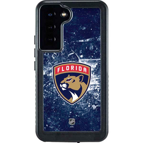 NHL Florida Panthers Frozen Galaxy S23 Plus Waterproof Case