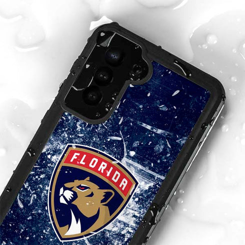 NHL Florida Panthers Frozen Galaxy S23 Plus Waterproof Case