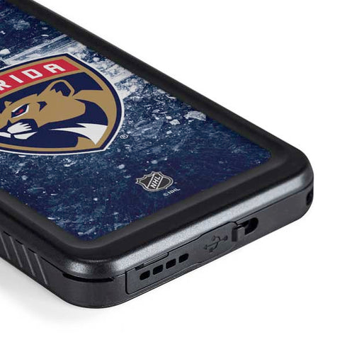 NHL Florida Panthers Frozen Galaxy S23 Waterproof Case