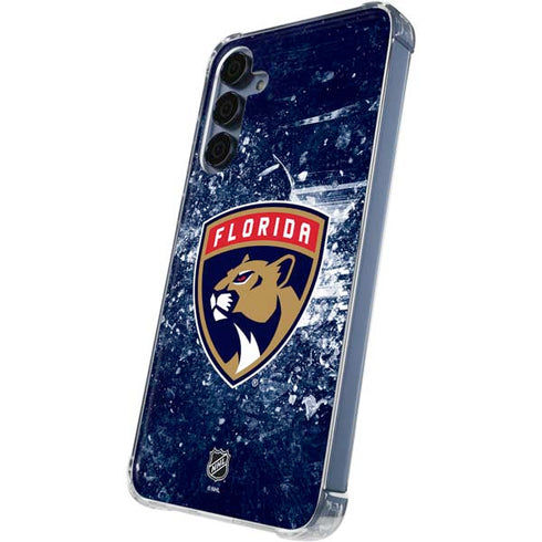 NHL Florida Panthers Frozen Galaxy S24 Clear Case