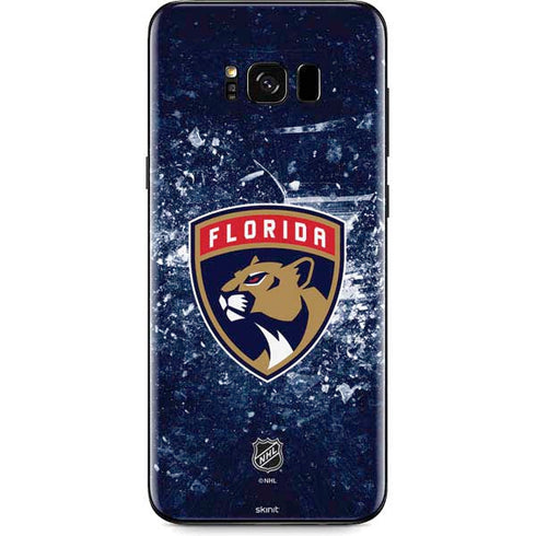 NHL Florida Panthers Frozen Galaxy S8 Plus Skin
