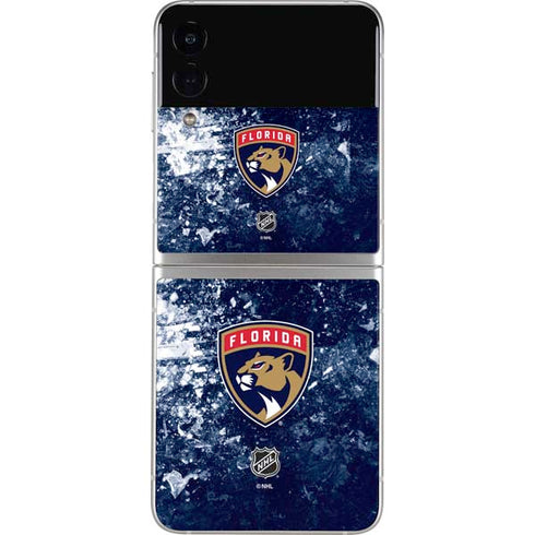 NHL Florida Panthers Frozen Galaxy Z Flip3 5G Skin