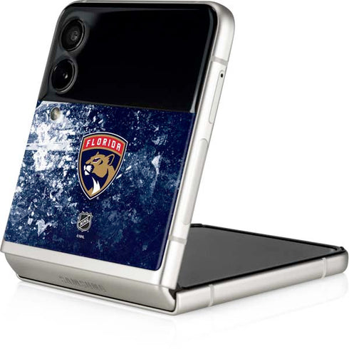 NHL Florida Panthers Frozen Galaxy Z Flip3 5G Skin