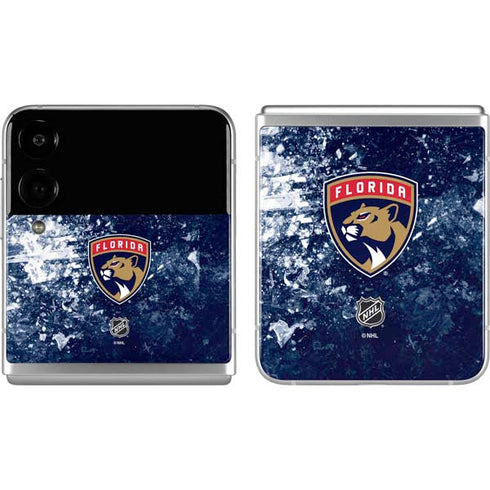 NHL Florida Panthers Frozen Galaxy Z Flip4 5G Skin