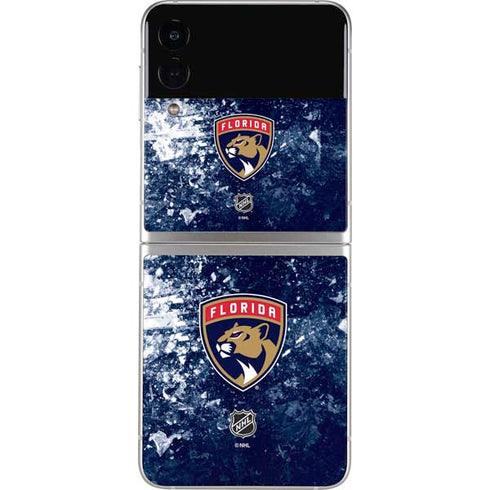 NHL Florida Panthers Frozen Galaxy Z Flip4 5G Skin