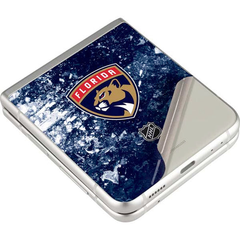 NHL Florida Panthers Frozen Galaxy Z Flip4 5G Skin