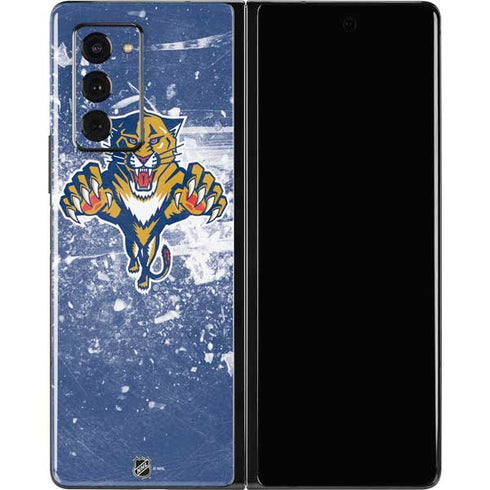 NHL Florida Panthers Frozen Galaxy Z Fold2 5G Skin