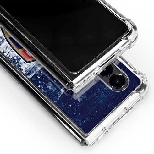 NHL Florida Panthers Frozen Galaxy Z Fold4 5G Clear Case