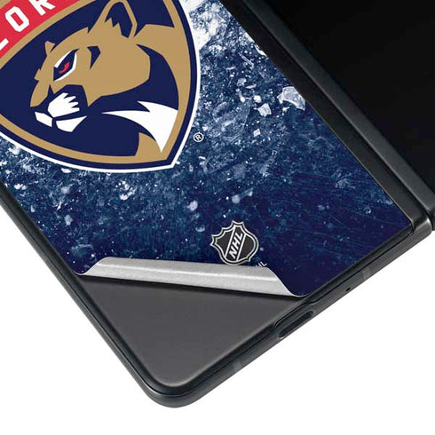 NHL Florida Panthers Frozen Galaxy Z Fold4 5G Skin