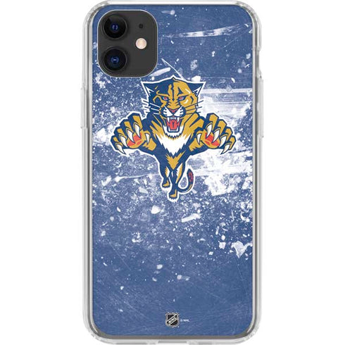 NHL Florida Panthers Frozen iPhone 11 Clear Case