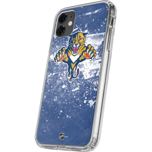 NHL Florida Panthers Frozen iPhone 11 Clear Case