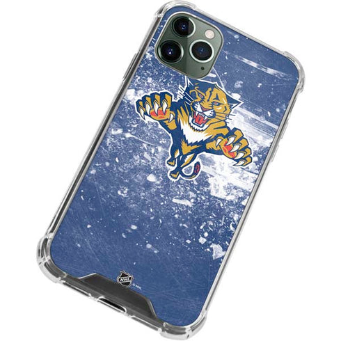 NHL Florida Panthers Frozen iPhone 11 Pro Max Clear Case