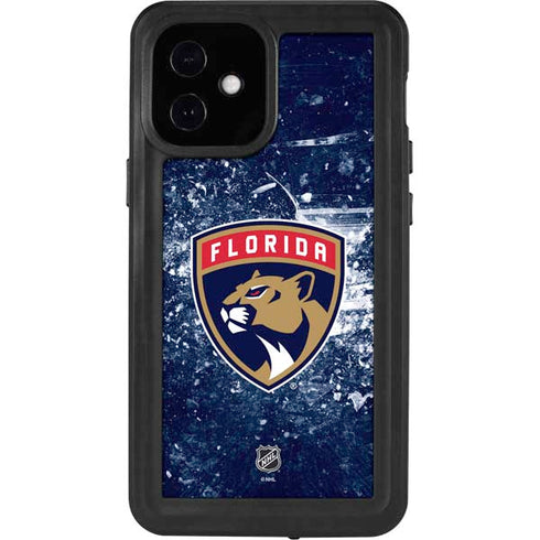 NHL Florida Panthers Frozen iPhone 12 Mini Waterproof Case