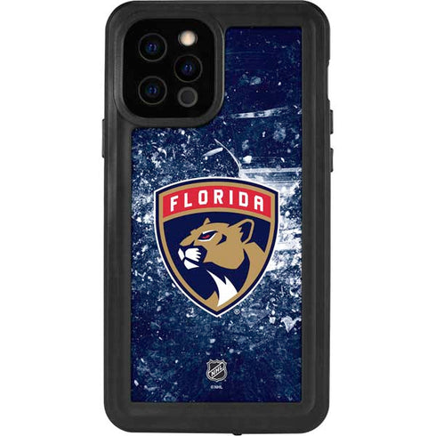 NHL Florida Panthers Frozen iPhone 12 Pro Waterproof Case