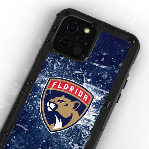 NHL Florida Panthers Frozen iPhone 12 Pro Waterproof Case